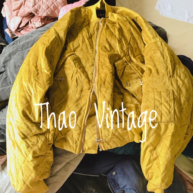 Áo phao hoạ tiết