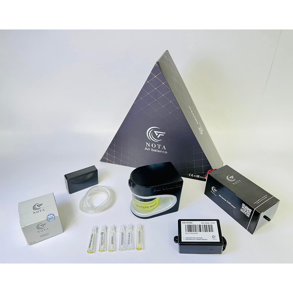 Bộ Khuếch Tán Nước Hoa và ion âm | Nota Air Balance