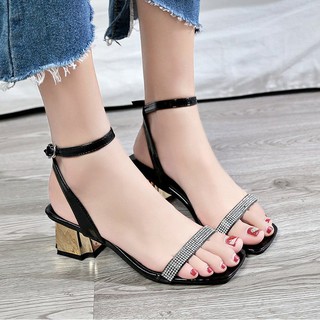 Sandal dây đính đá