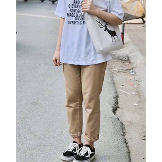 quần baggy kaki unisex