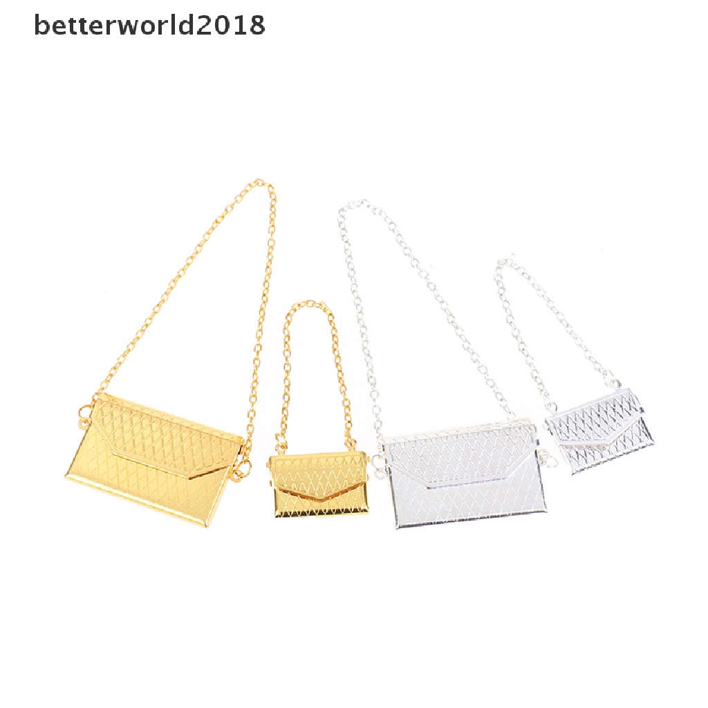 Túi xách tay bằng kim loại thời trang 2018 1 / 12 xinh xắn cho búp bê