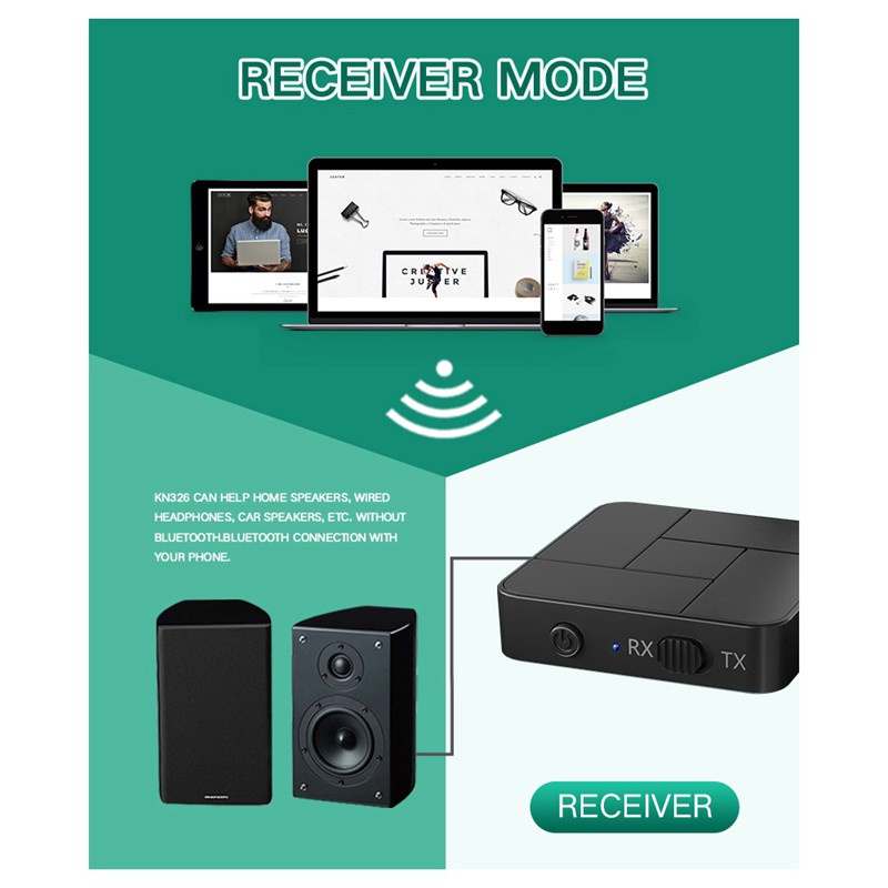 Thiết Bị Nhận Tín Hiệu Âm Thanh Bluetooth 5.0 3.5mm Aux Jack Rca Usb Dongle Rảnh Tay | BigBuy360 - bigbuy360.vn