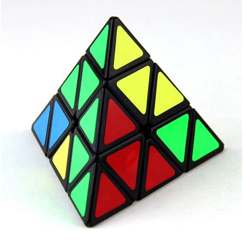 Rubik Biến Thể Pyraminx Qiyi QiMing Boba Store Rubik Tam Giác Bản cao cấp