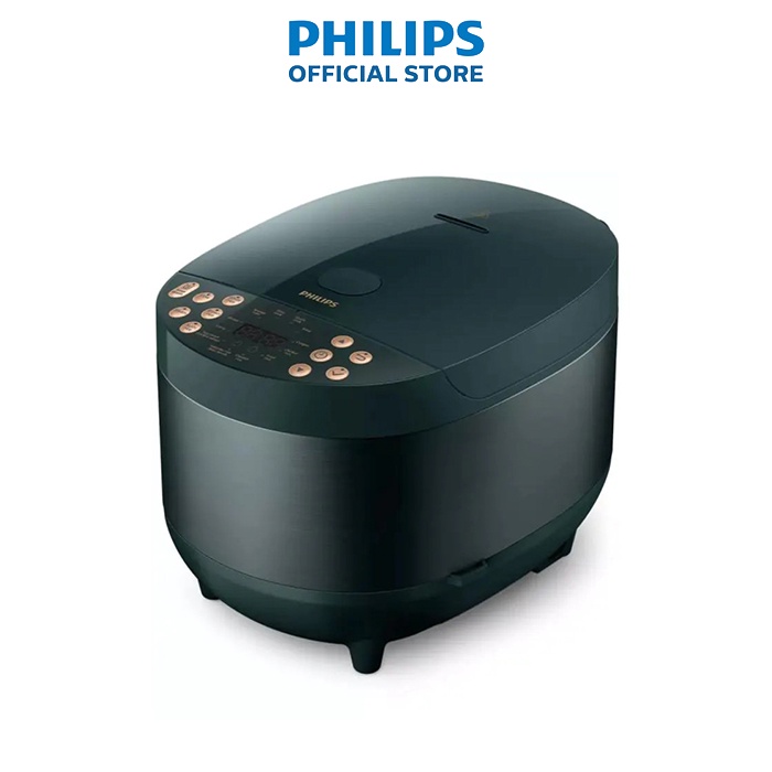 Nồi cơm điện tử Philips HD4518/62 | 1.8 lít | 6 lớp, lòng nồi dày - Hàng Chính Hãng