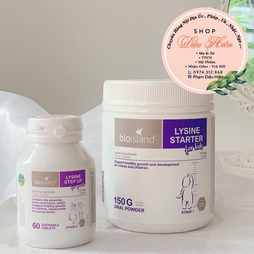 Lysine bioisland tăng chiều cao cho bé