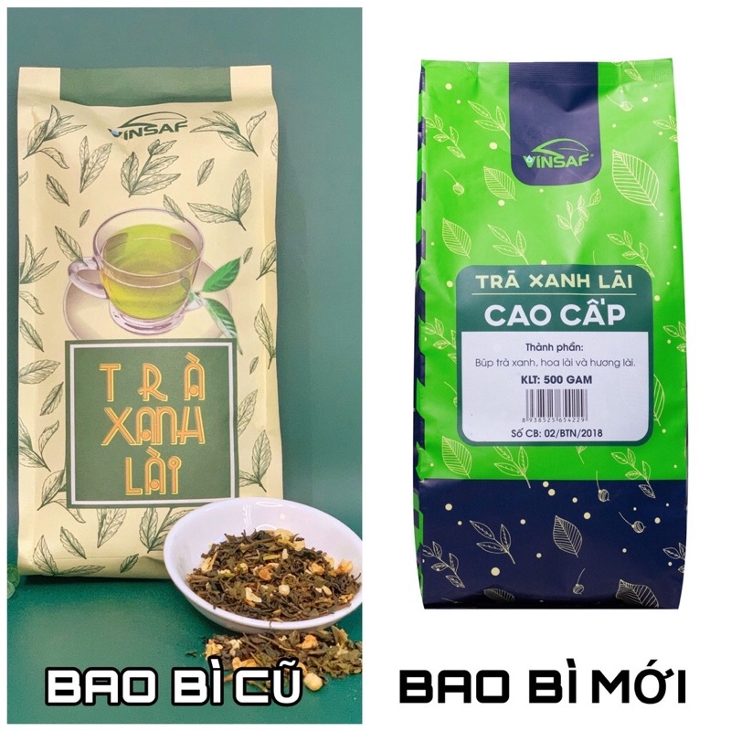 Trà xanh nhài cao cấp vinsaf 500g