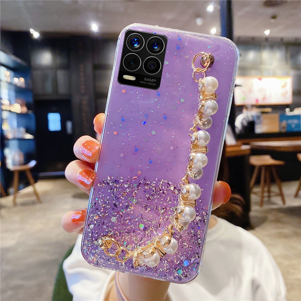 Ốp Điện Thoại Kim Tuyến Lấp Lánh Cho Oppo Realme 8 7 Pro 4g 7i 8pro 7pro Realme C25 C12 C17 C15 C11 6 5 5i C3