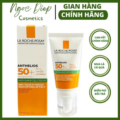 Kem chống nắng La roche Posay Anthelios SPF 50+, kem chống nắng cho da dầu - Ngọc Diệp cosmetics