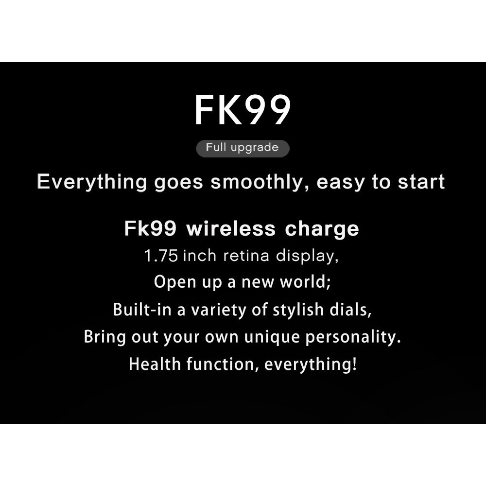 Đồng Hồ Thông Minh Kết Nối Bluetooth 2021 New IWO FK99 Series 6 FK78 FK88