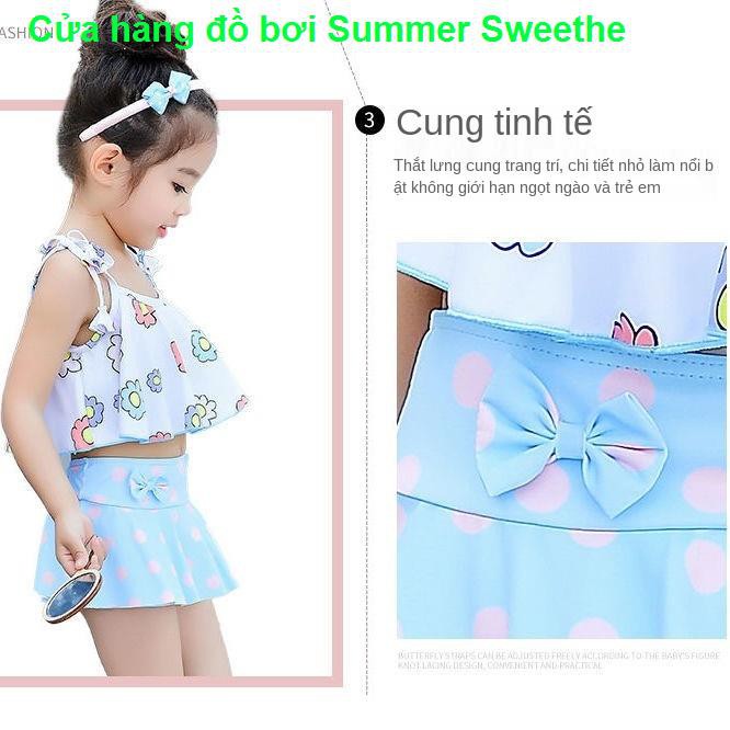 Children áo tắm nữ một mảnh Váy Đồ bơi Bảo thủ Trẻ em lớn dễ thương Học sinh nhỏ Bộ tươi | BigBuy360 - bigbuy360.vn
