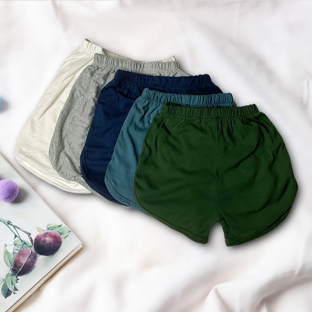 Quần Đùi trơn quần short WADO dáng ôm trẻ trung 5 màu chất thun cotton mềm mịn