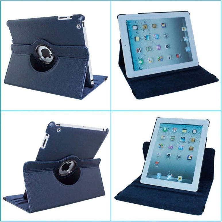 Bao da iPad 2, iPad 3, iPad 4 xoay 360 nhiều màu giá rẻ | BigBuy360 - bigbuy360.vn