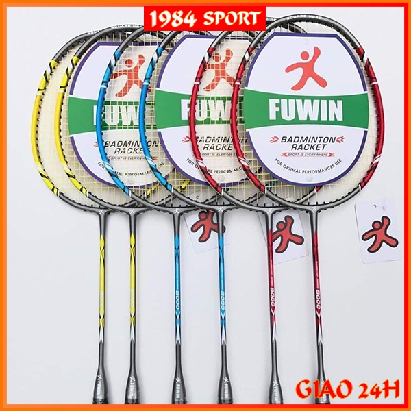 Đôi Vợt Cầu Lông FUWIN Chính Hãng Giá Rẻ + Tặng Kèm Bao Vợt + Quấn Cán Vợt