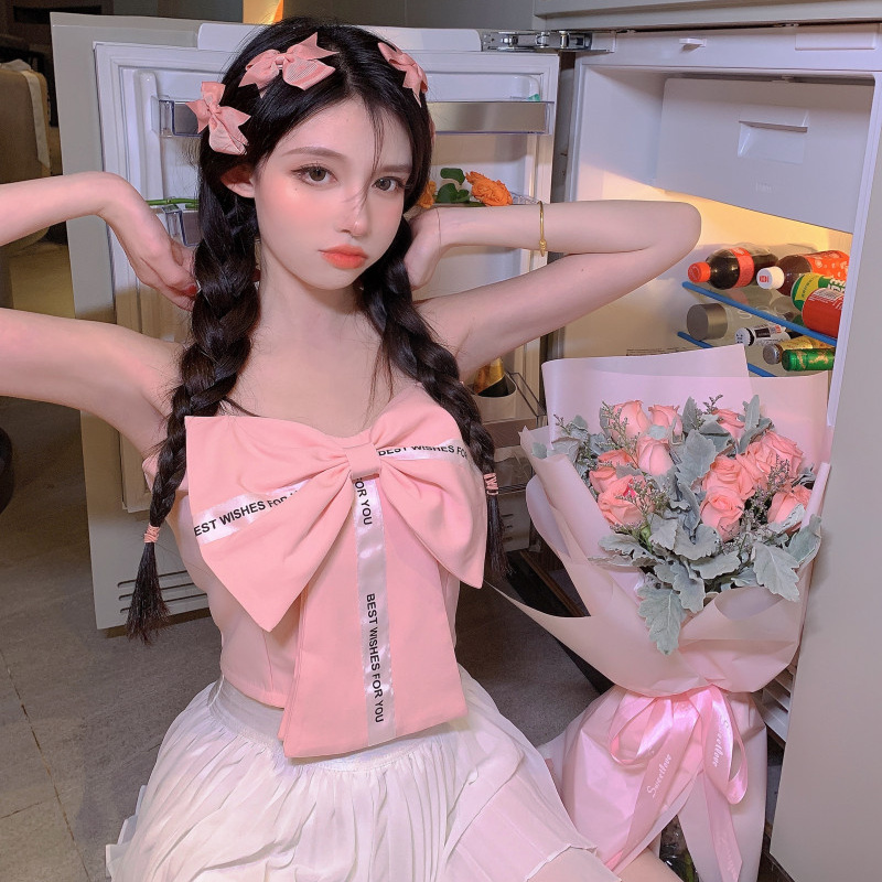 Áo ống DUNEA phối nơ xinh xắn dành cho nữ