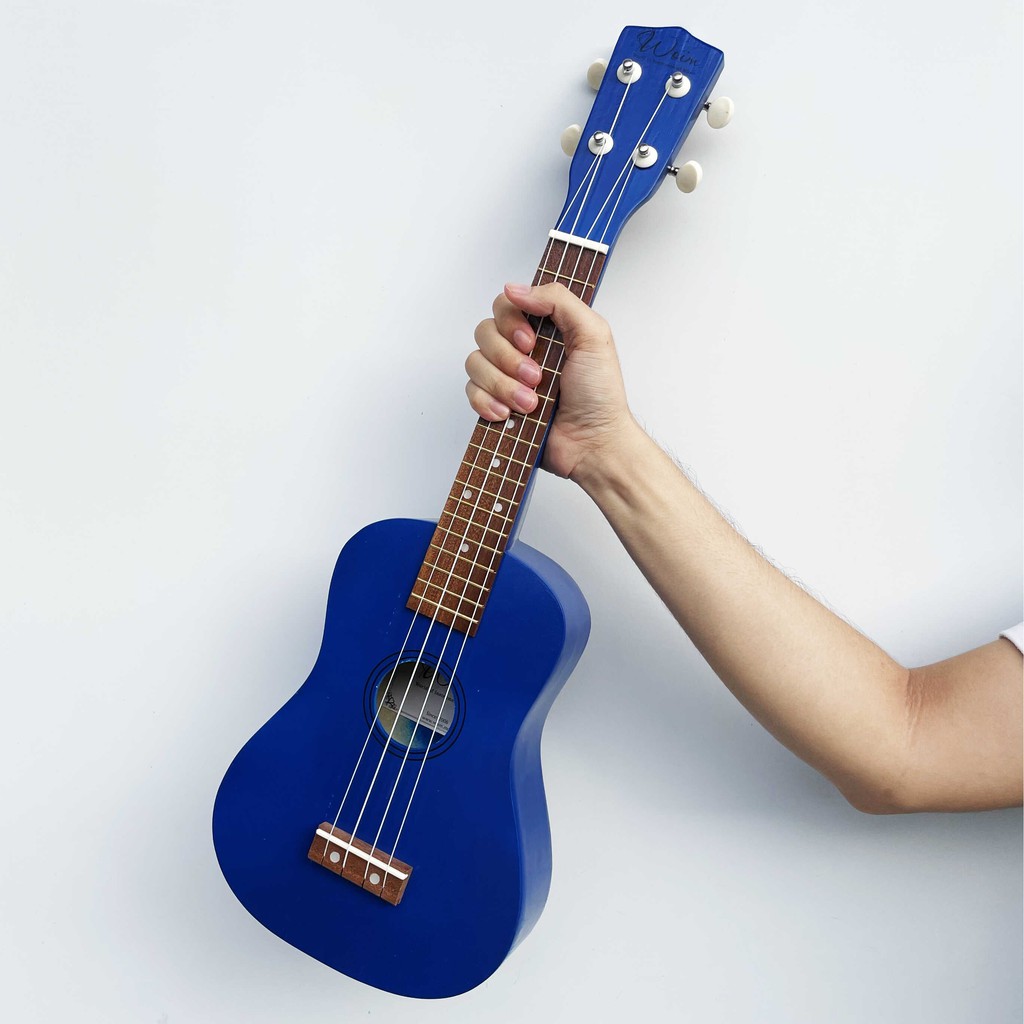 Đàn Ukulele Concert Woim 33A19 Size 23 Tặng Kèm Máy Lên Dây Và Capo