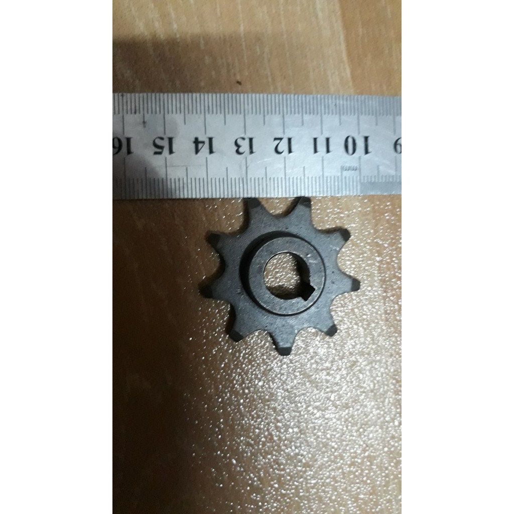 Nhông xe đạp điện 9 Răng - Bánh răng - Lỗ Trong 11 mm - Nhông motor NT11