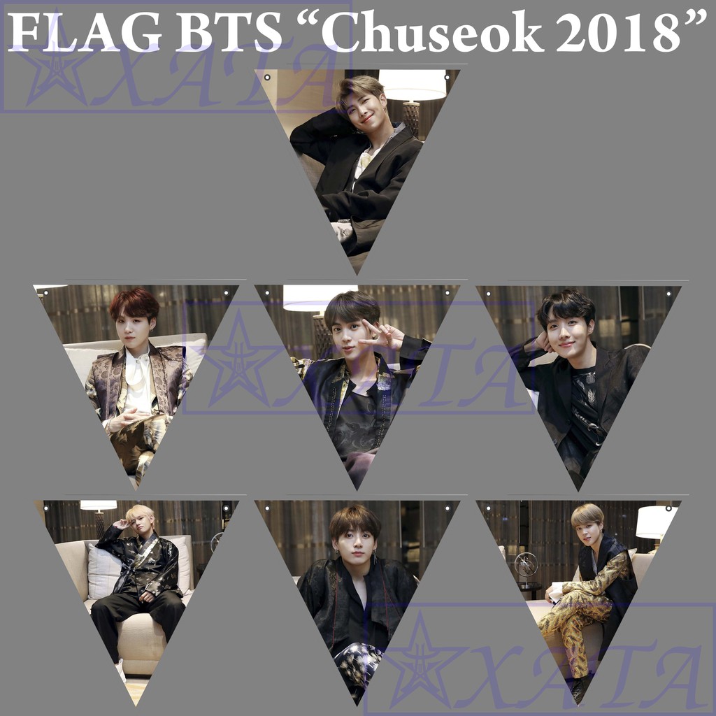 Dây Đeo In Hình Các Thành Viên Nhóm Nhạc Bts 2018