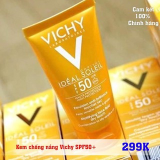 KEM CHỐNG NẮNG VICHY CAPITAL IDEAL SOLEIL SPF50