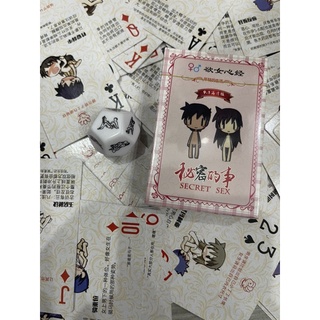 Combo bài tây chibi và xúc xắc siêu dễ thương