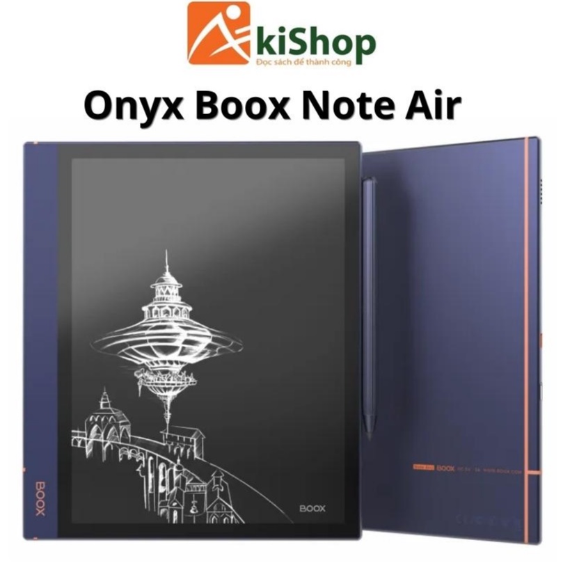 Máy đọc sách Onyx Boox Note Air 32GB chính hãng cao cấp vỏ nhôm sang trọng Akishop