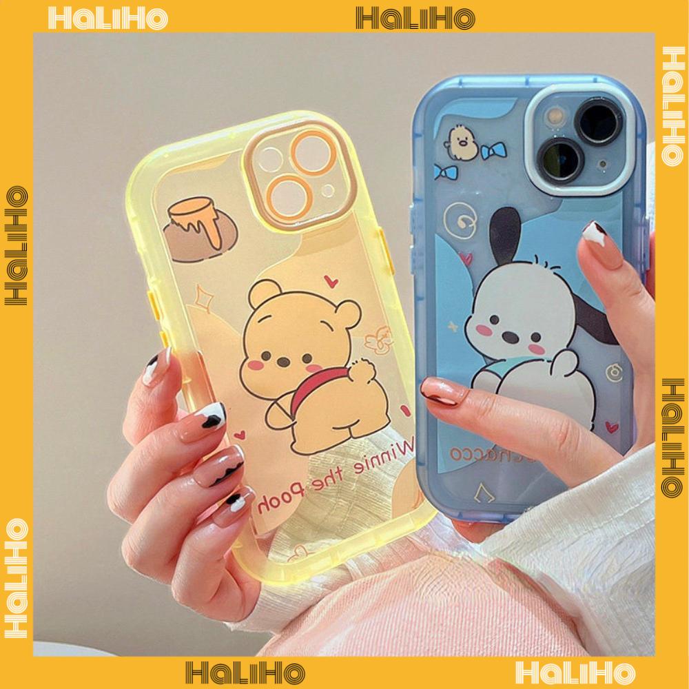 Ốp điện thoại silicone dẻo trong suốt hoạt hình thích hợp cho iPhone 11 Pro Max 13 Pro Max 12 Pro Max 7Plus XR XS Max