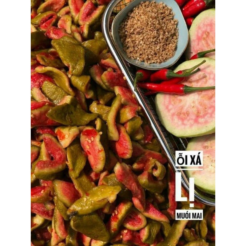 Ổi Xá Lị Sấy Muối Ô Mai Lon 250Gram ( Có Ban Sỉ) [Loại Đặc Biệt] Hàng ngon nhà làm