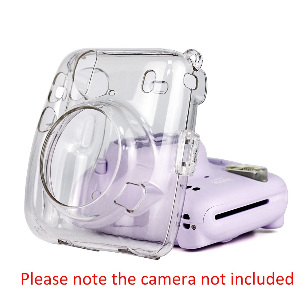 Vỏ bảo vệ trong suốt cho máy ảnh Fujifilm Instax Mini 40 90 7s 8 9 11 EVO