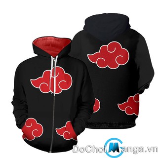 Áo Khoác 3D Akatsuki - Naruto NA02005
