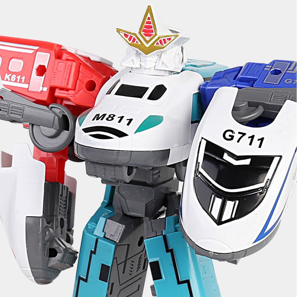 Đồ Chơi Mô Hình Lắp Ráp Robot Biến Hình Xe Hơi DIY Dễ Thương Cho Trẻ Em
