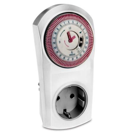 Đồng Hồ hẹn giờ GRASSLIN TOPICA 400S - Ổ cắm điện hẹn giờ Grasslin - loại cơ
