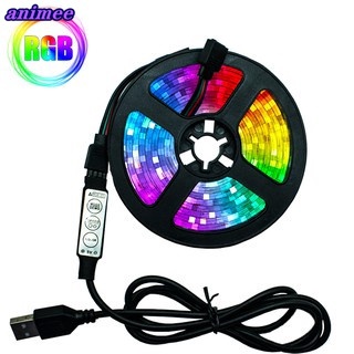 Đèn Led Tiktok 5m 5050RGB Mix DIY Trên 50 Màu Trang Trí Phòng Ngủ Nháy Theo