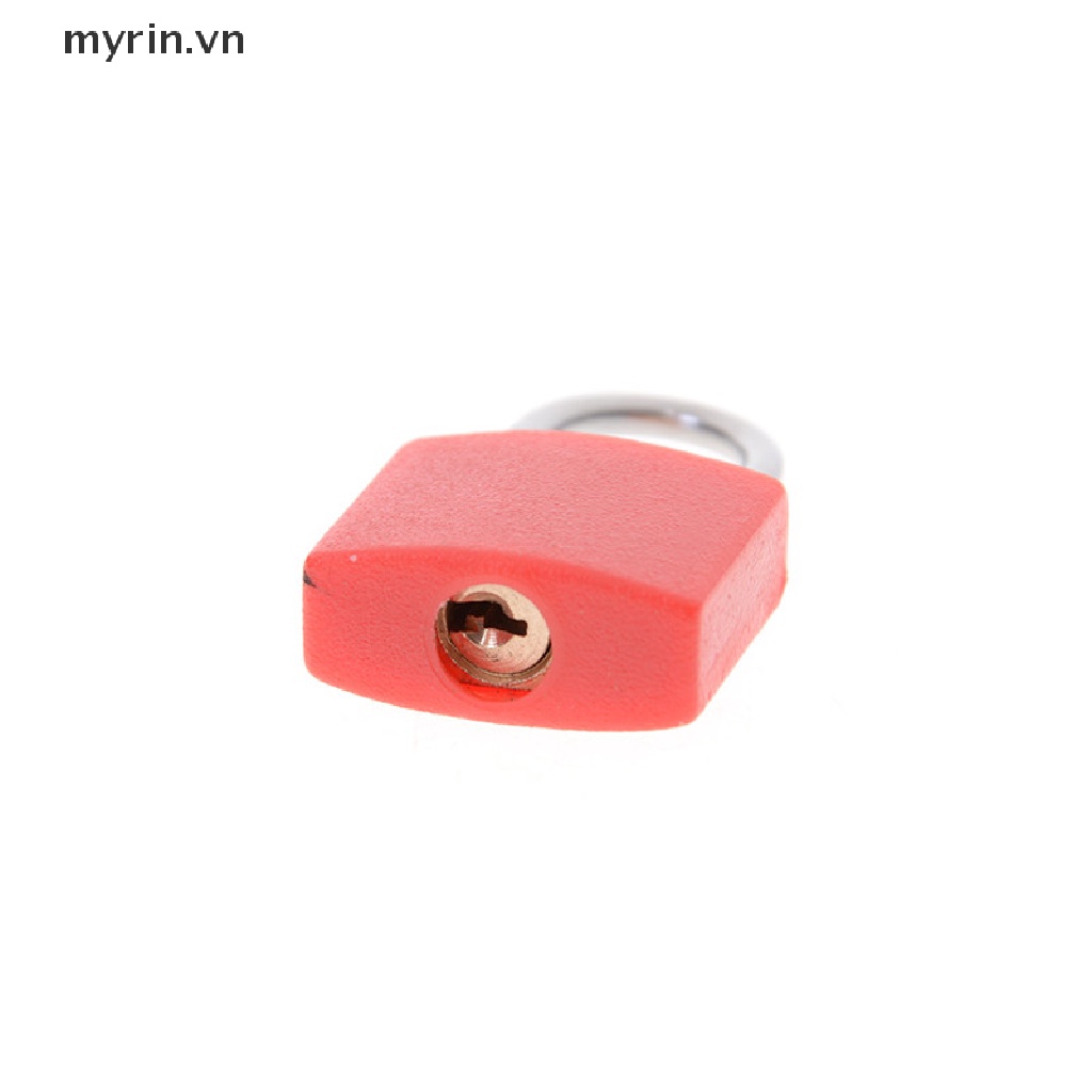 Ổ Khóa Hành Lý Mini Bằng Thép Mạnh Mẽ Kèm 2 Chìa Khóa