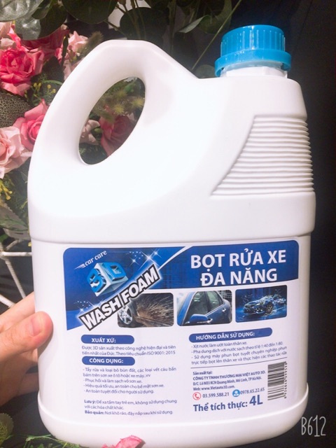 Dung Dịch Rửa Ô Tô, Xe Máy Siêu Bọt Tuyết.