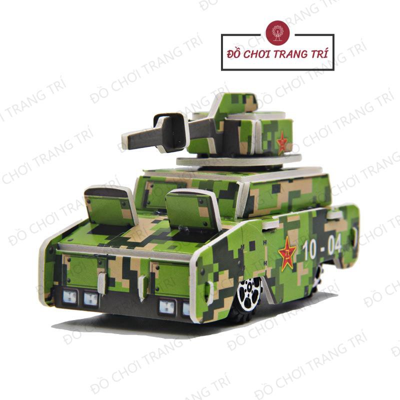 Mô hình 3D giấy tự ráp - Mô hình máy bay, xe tăng chiến đấu