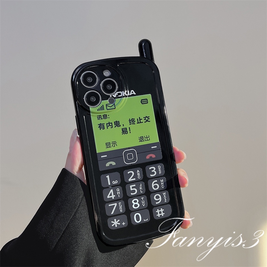 Ốp Điện Thoại Mềm Trong Suốt Họa Tiết Máy BB Cho iPhone 13 12 11 Pro Max X XR Xs Max 8 7 Plus SE 2020