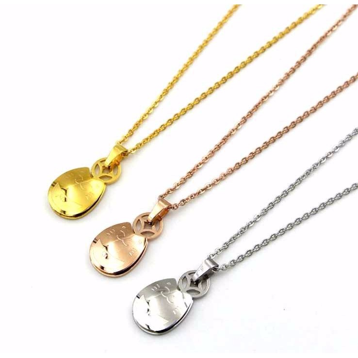 Dây Chuyền Titan Ko Đen TT 0087