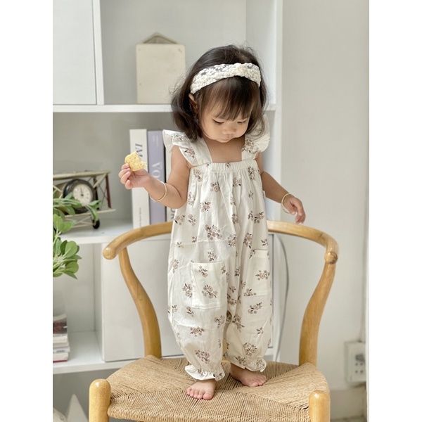 Romper cánh tiên hoa nhí Nanci room