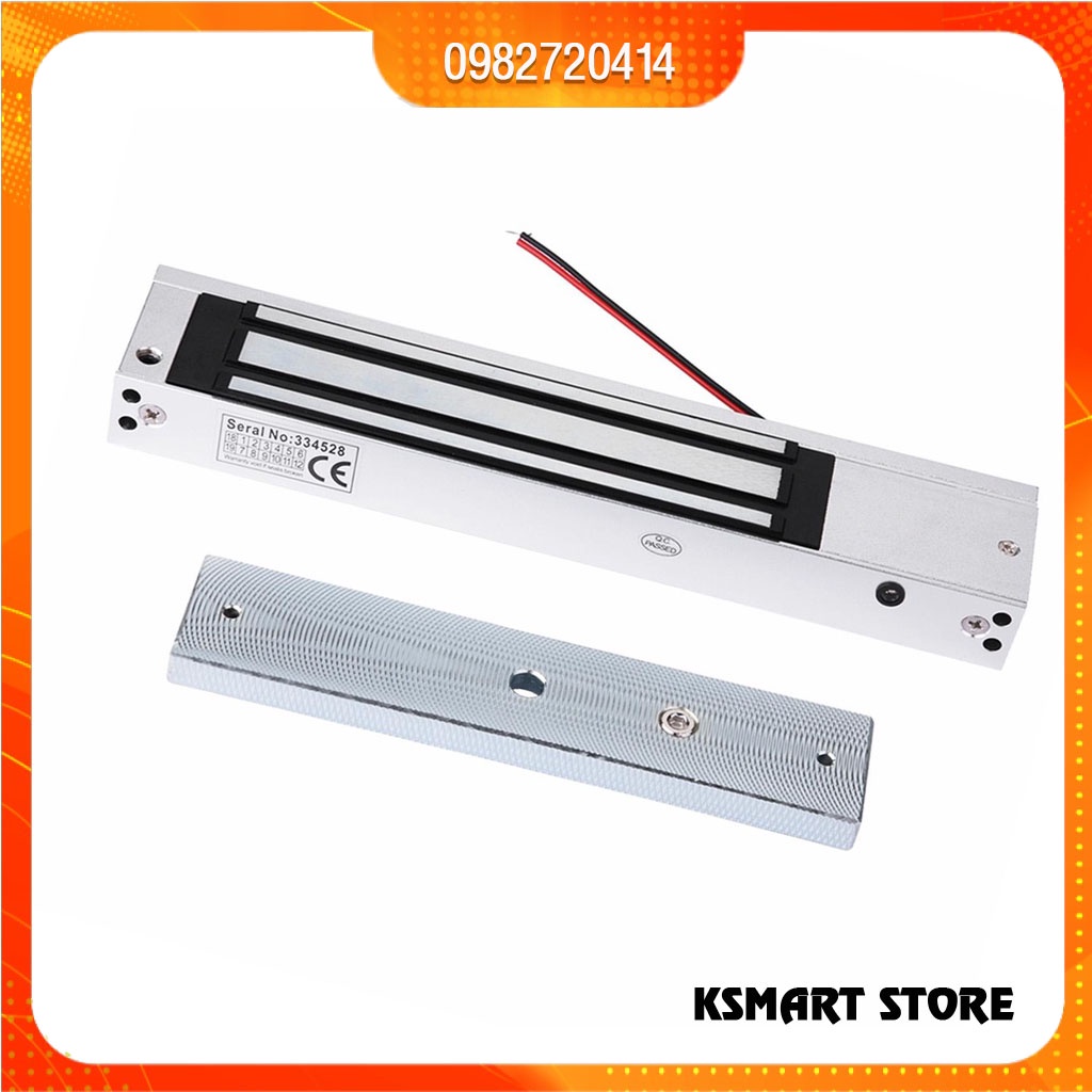 Khóa điện từ( lực hút) nam châm điện 12VDC- 280kg