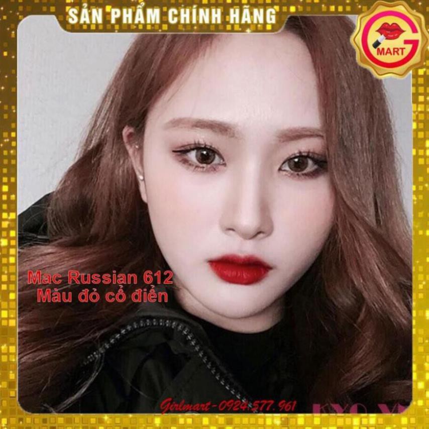 Son Mac chính hãng Ruby Woo, Chili, Marrakesh màu cam cháy đỏ gạch cam đất chuẩn Auth date tới 2023 | BigBuy360 - bigbuy360.vn