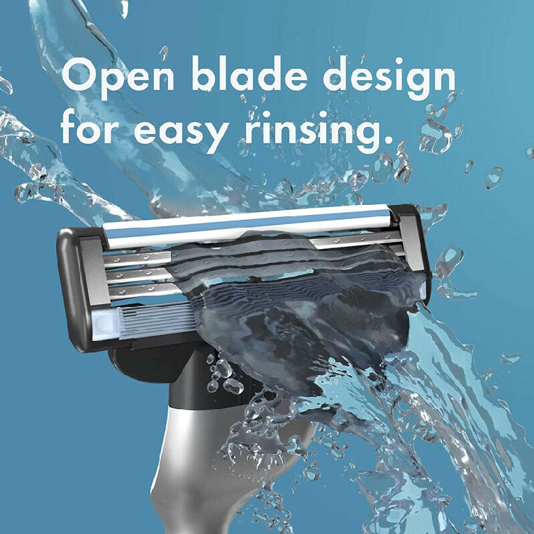 4/8/16/24 Lưỡi dao cạo râu thay thế bằng thép không gỉ Gillette MACH 3