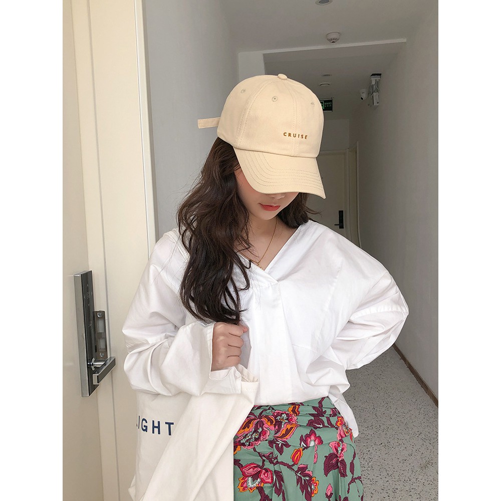 Mũ lưỡi trai Cruise & Nón kết phong cách Hàn Quốc cao cấp form unisex nam, nữ nhiều màu -  NK03