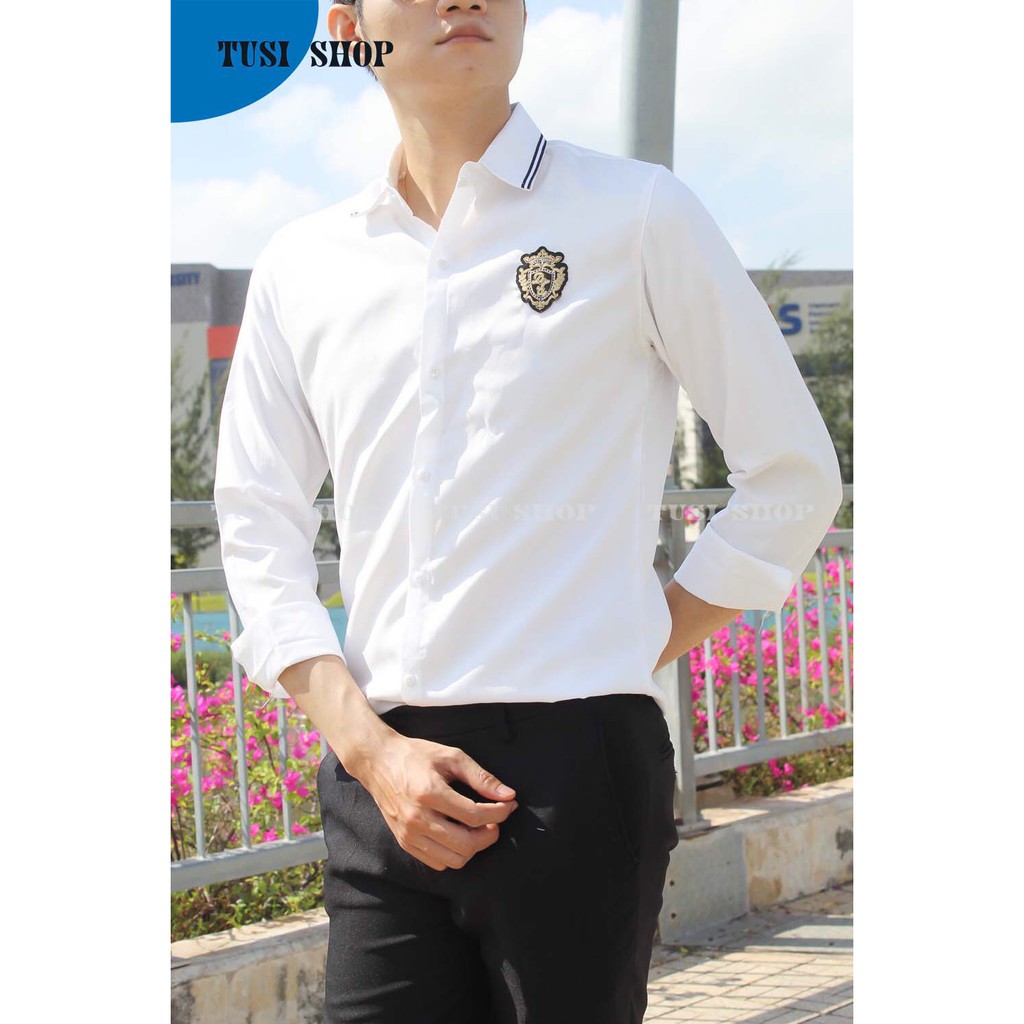 [SIÊU GIẢM GIÁ] SMI15 Áo sơ mi nam nữ cặp đôi chất liệu kate lụa in họa tiết BURBARRY | BigBuy360 - bigbuy360.vn