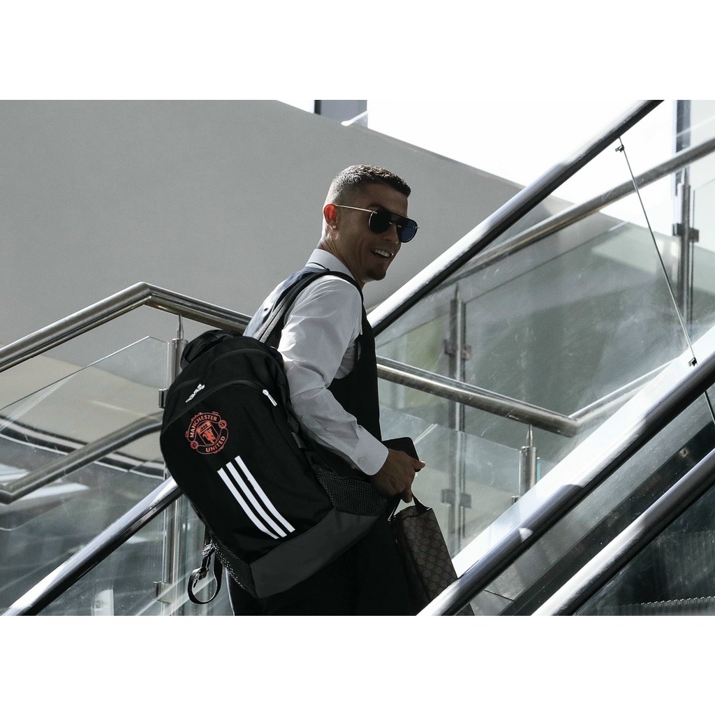 Balo thời trang ADIDAS Manchester United FS0155 Backpack chất liệu Polyester bền đẹp, thể thao new
