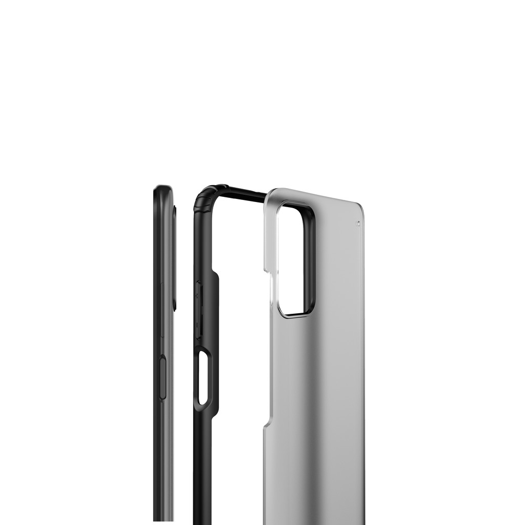 Ốp lưng Xiaomi Redmi 9T / Poco M3 / Note 9 4G 2021 dùng chung nhám mờ Ver 2 viền màu cao cấp