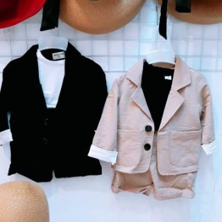 Sét vest 3 chi tiết cho bé trai