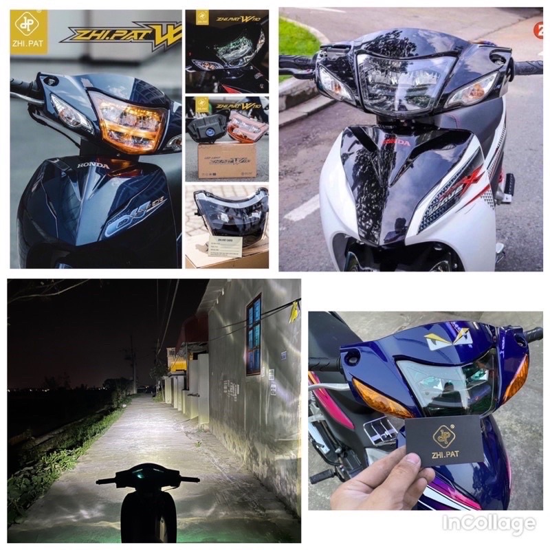 Đèn Zinpat 2 Tầng Chính Hãng Lắp Wave 50/100/110 Bảo Hành 12 Tháng
