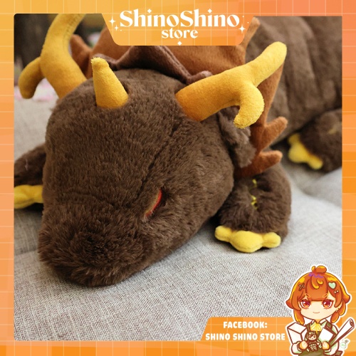 Thú bông rồng Morax Zhongli genshin impact official chính hãng