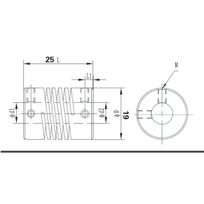 Khớp nối mềm 5-5, 4-5, 5-8, 6-8, 8-8, .....