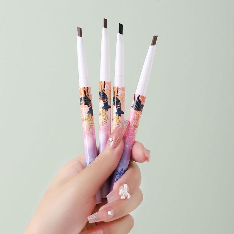 Chì Kẻ Lông Mày Hai Đầu Tự Nhiên Lâu Trôi Không Thấm Nước