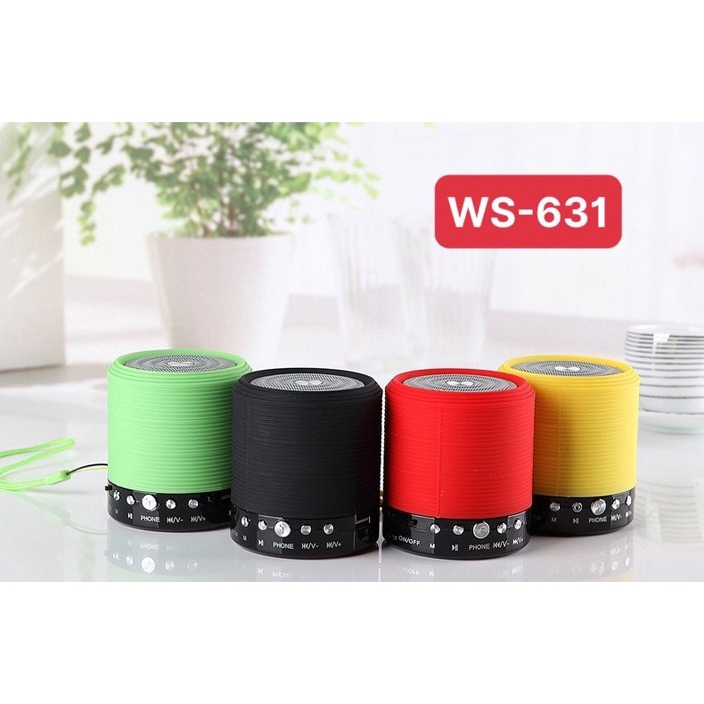 Loa nghe nhạc ws-631, loa bluetooth ws631, mini speaker ws-887, máy nghe nhạc ws631 ws887 có buletooth